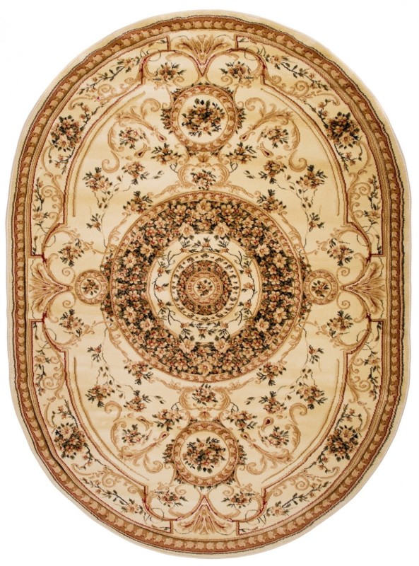 Dywan owalny Yesemek 6548A cream