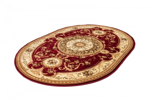 Czerwony dywan tradycyjny Yesemek 6548A red owal