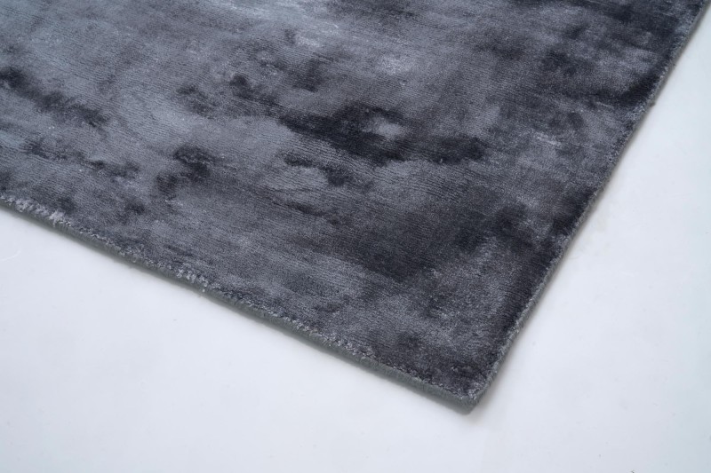 Dywan nowoczesny Carpet Decor Handmade Plain szary - róg
