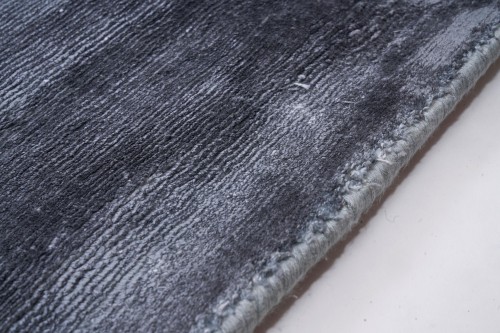 Dywan nowoczesny Carpet Decor Handmade Plain dark blue - brzeg