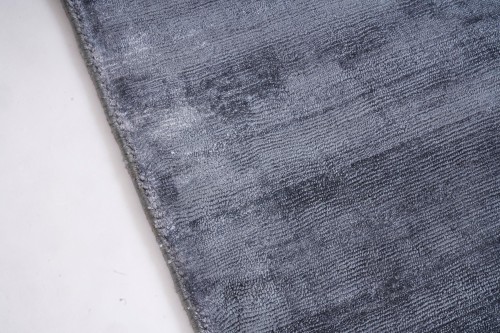 Dywan Carpet Decor Handmade Plain dark blue - krawędź