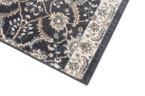 Chodnik tradycyjny Dubai CHU L749B antracytowy - runo