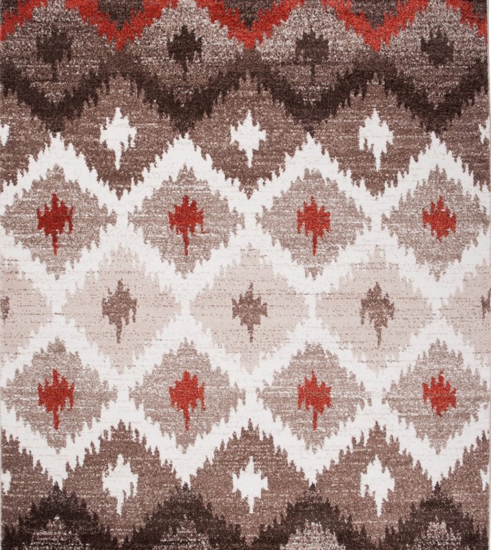 Chodnik H066B DARK BEIGE RASTA _dywanywitek_pl_