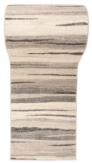 Chodnik nowoczesny pasy Sari B1X 3437A beżowy