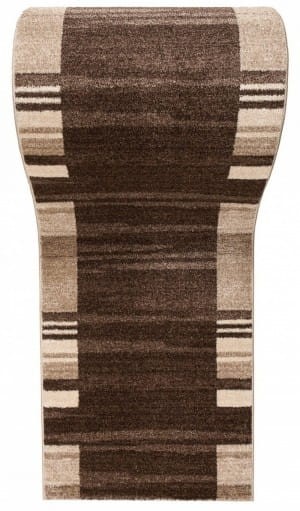 Chodnik nowoczesny Sari 3UX 3443A ciemnobrązowy