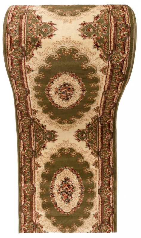 Zielony chodnik klasyczny Yesemek 5889a lemon green