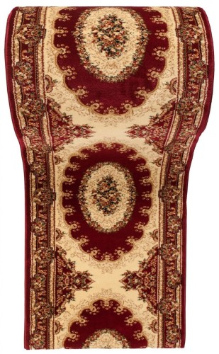 Czerwony chodnik klasyczny Yesemek 5889a red