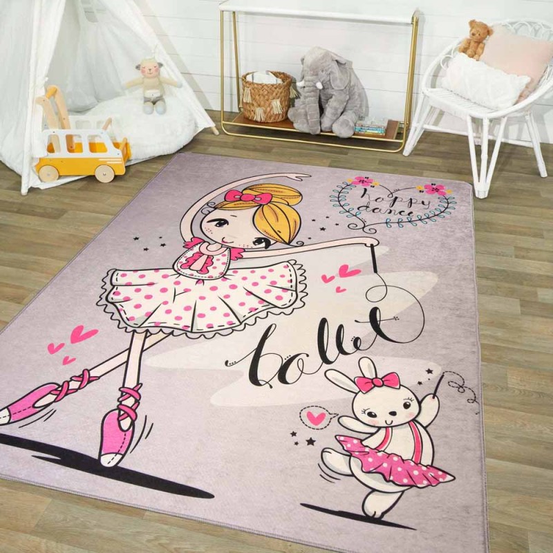 Dywan dla dzieci KIDS 4045 baletnica _dywanywitek_pl_6