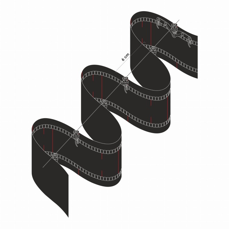 TAŚMA DO FIRAN i ZASŁON /fala6/ WAVE GERSTER A001301_dywanywitek_pl_