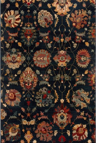 Chodnik wełniany Dywilan Superior Latica Premium granat