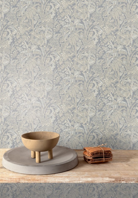 Etniczne dekoracje na tle tapety Khroma Summer SUM506