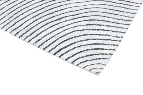 Dywan w linie Carpet Decor Magic Home Sonno biały - róg