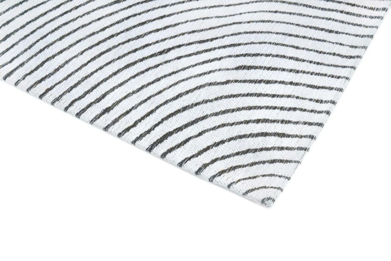 Dywan w linie Carpet Decor Magic Home Sonno biały - róg