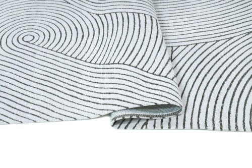 Dywan w linie Carpet Decor Magic Home Sonno biały - spód