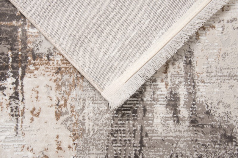 Spód dywanu nowoczesnego Exclusive 167 brązowo-złotego