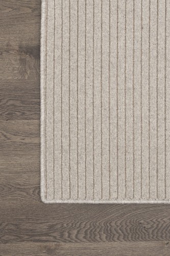 Dywan wełniany Agnella Noble Ruti jasny beż - róg