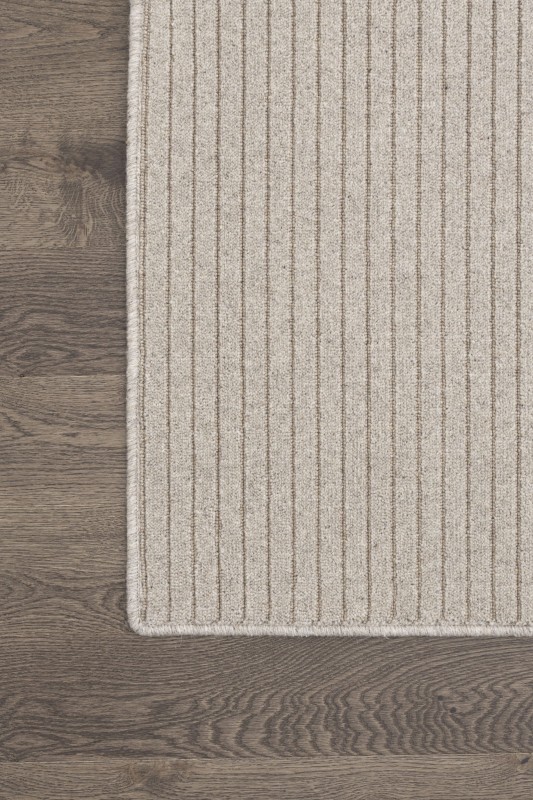 Dywan wełniany Agnella Noble Ruti jasny beż - róg