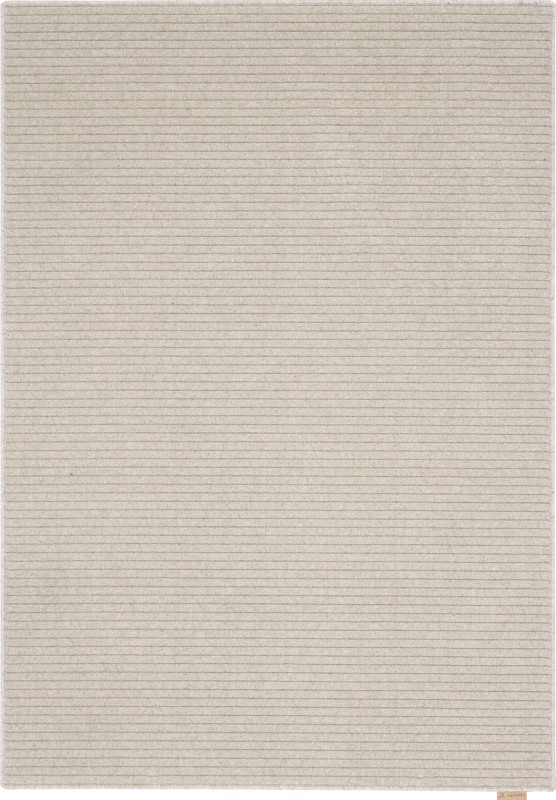 Dywan wełniany w prążki Agnella Noble Ruti jasny beż
