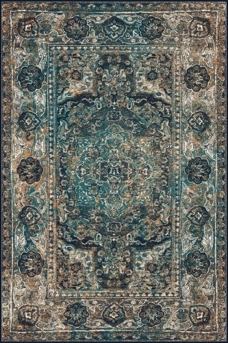 Dywan wełniany Agnella Agnus Morton miedziany (binding)