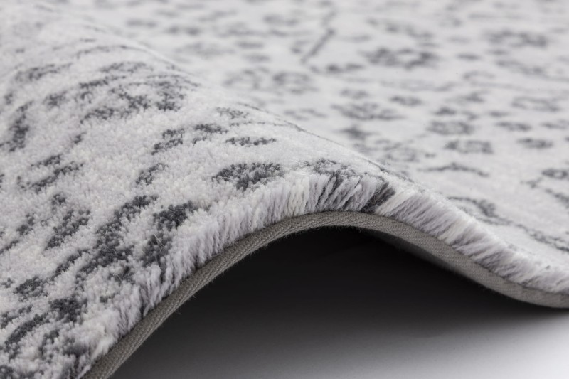 obszycie dywanu brzegi dywanu dywan wełniany Agnella aAgnus Claudine w kolorze platyna