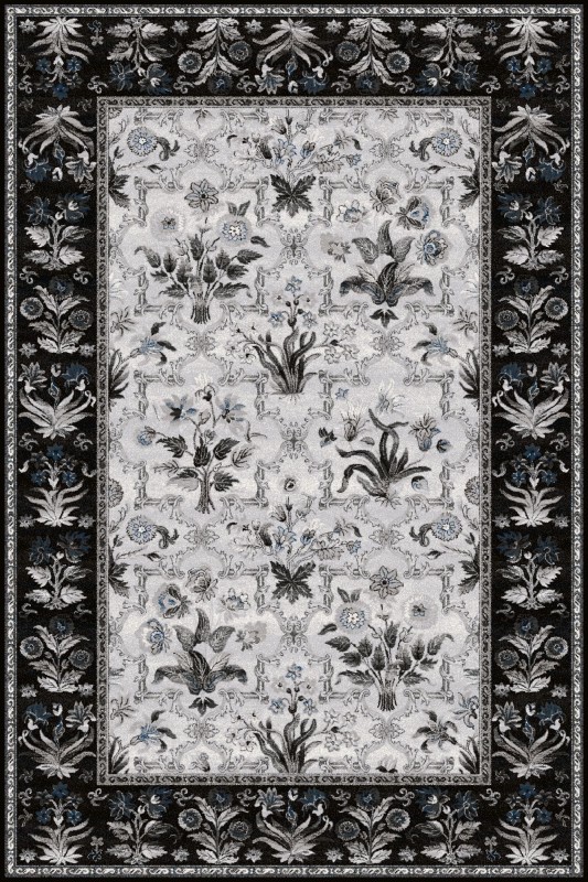 Dywan wełniany Agnella Isfahan Olandia czarny_dywanywitek_pl_