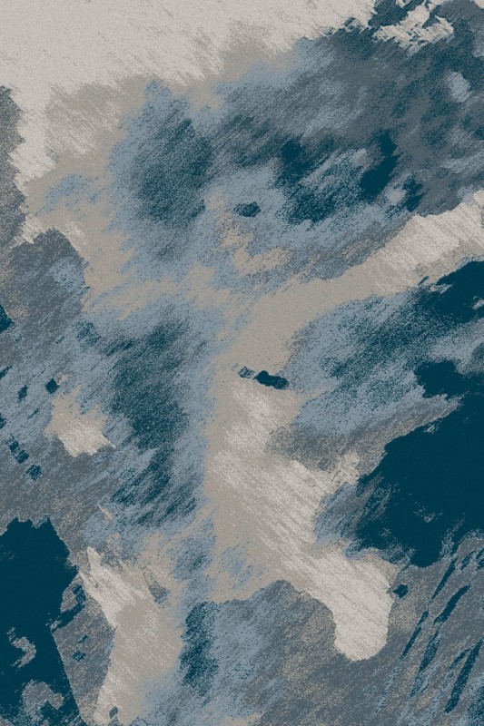 Dywan wełniany Agnella Tempo Hidan srebrny