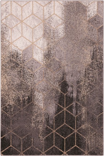 Dywan nowoczesny wełniany Agnella Tempo Mastel czarny (binding)