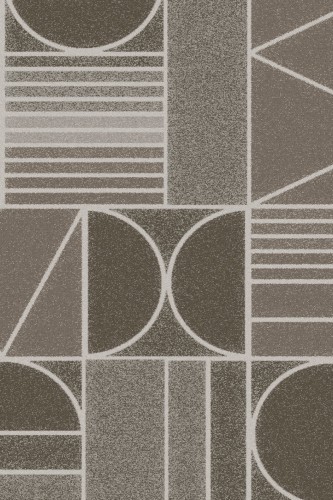 Dywan wełniany Agnella Tempo Ari brązowy (binding)