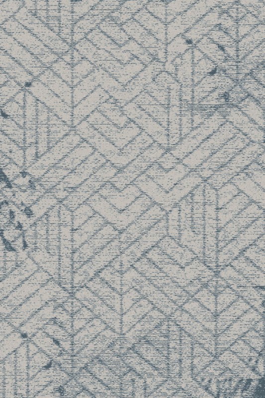 Dywan Art deco wełniany Agnella Tempo Izuka jasny beż