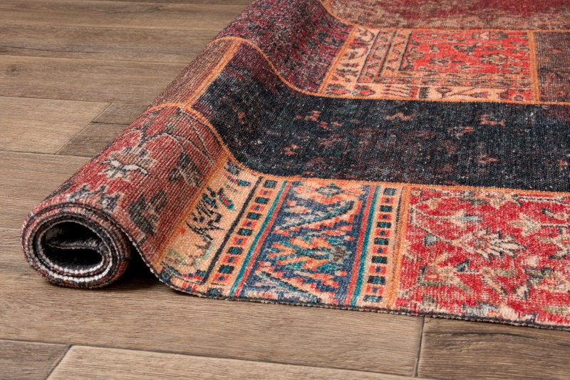Dywan PESCARA ST021 patchwork bordo _dywanywitek_pl_6