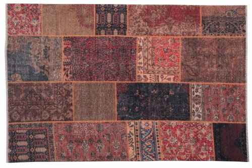 Dywan PESCARA ST021 patchwork bordo _dywanywitek_pl_2