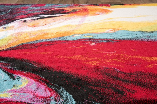 Runo dywanu abstrakcyjnego Folklore J388A