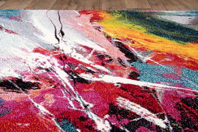 Runo dywanu abstrakcyjnego Folklore J559A