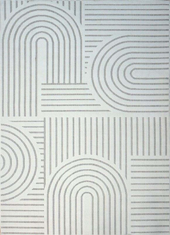 Dywan Art Deco Zen Garden 2405 biały