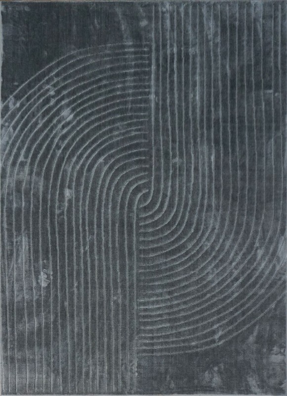 Dywan Art Deco Zen Garden 2403 ciemno szary