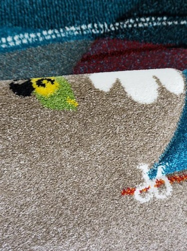 Runo dywanu dla dzieci Smart Kids 22766 wzór Statek i pirat