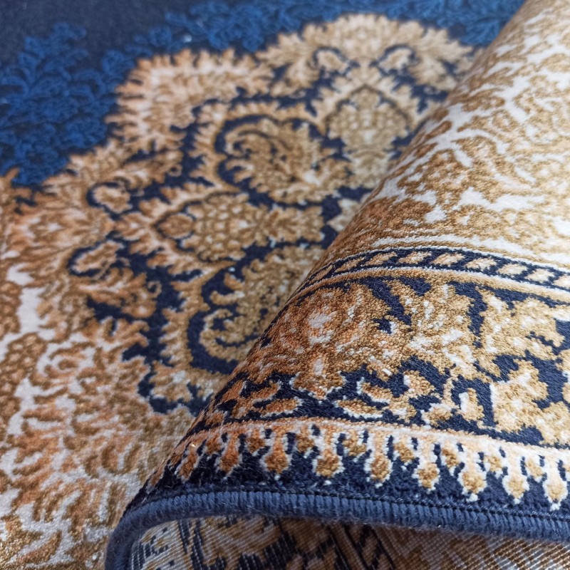 Dywan ekskluzywny QUM Silk 02 granatowy _dywanywitek_pl_7