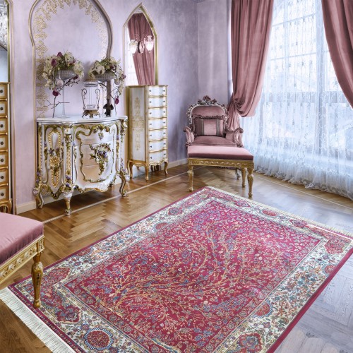 Dywan ekskluzywny QUM Silk 11 czerwony _dywanywitek_pl_2