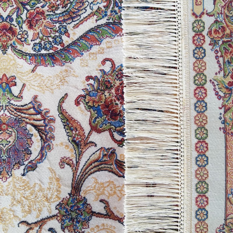Dywan ekskluzywny QUM Silk 08 kremowy _dywanywitek_pl_4