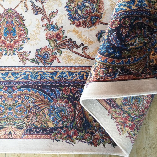Dywan ekskluzywny QUM Silk 08 kremowy _dywanywitek_pl_5