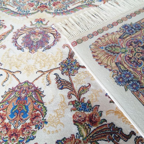 Dywan ekskluzywny QUM Silk 08 kremowy _dywanywitek_pl_6
