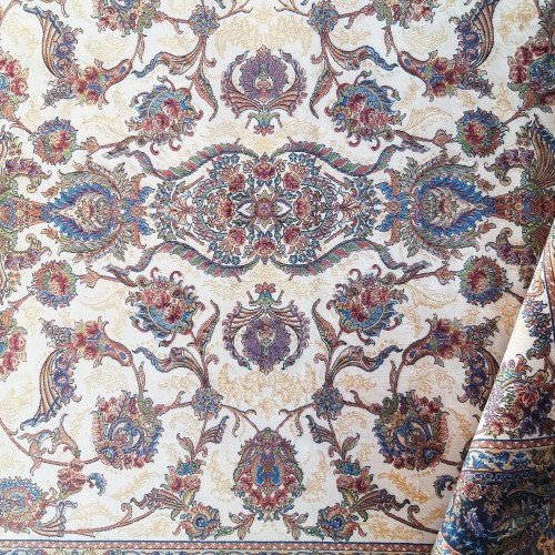 Dywan ekskluzywny QUM Silk 08 kremowy _dywanywitek_pl_7