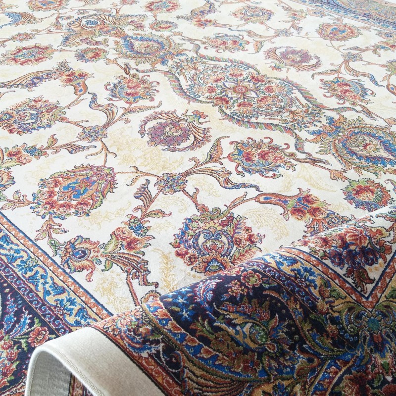 Dywan ekskluzywny QUM Silk 08 kremowy _dywanywitek_pl_8