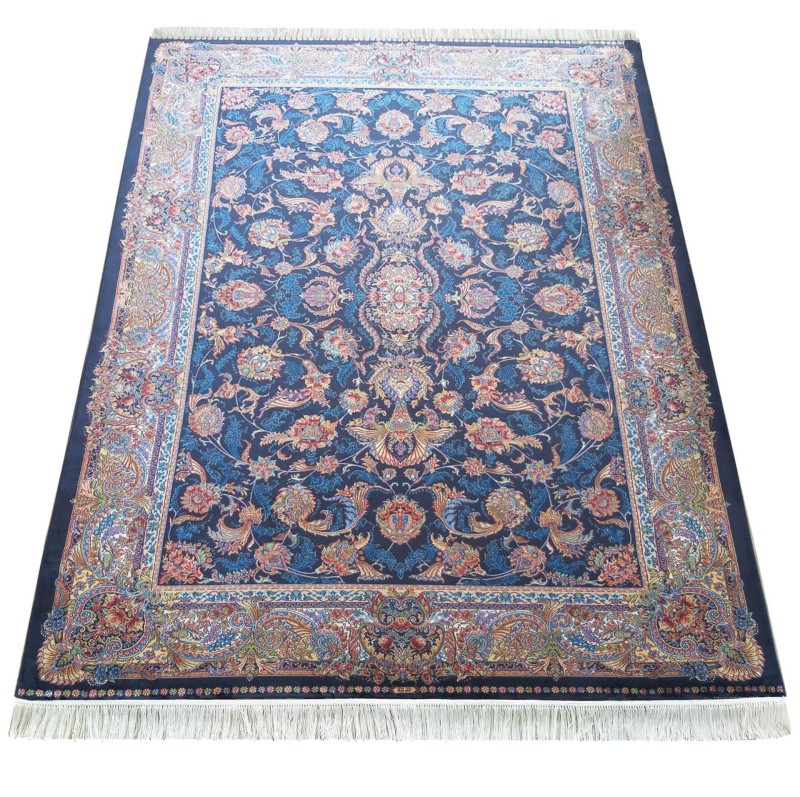 Dywan ekskluzywny QUM Silk 08 granatowy _dywanywitek_pl_3