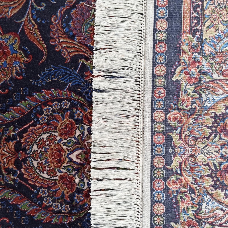 Dywan ekskluzywny QUM Silk 08 granatowy _dywanywitek_pl_4