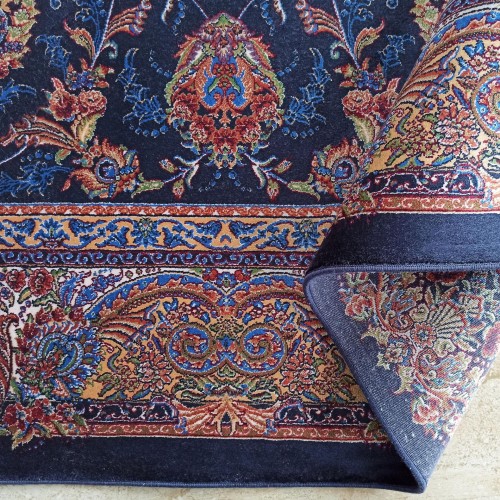 Dywan ekskluzywny QUM Silk 08 granatowy _dywanywitek_pl_5