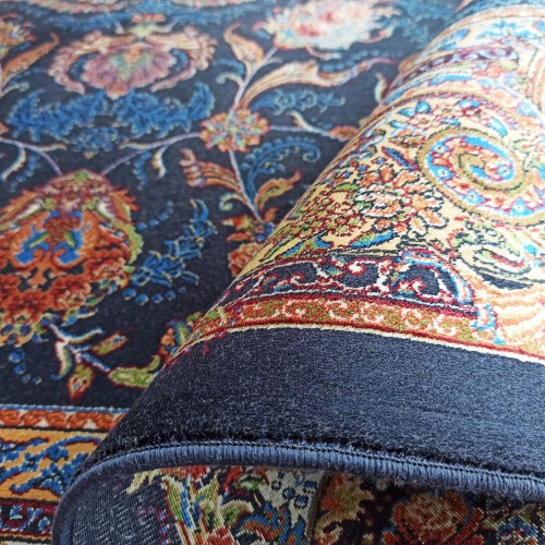 Dywan ekskluzywny QUM Silk 08 granatowy _dywanywitek_pl_8