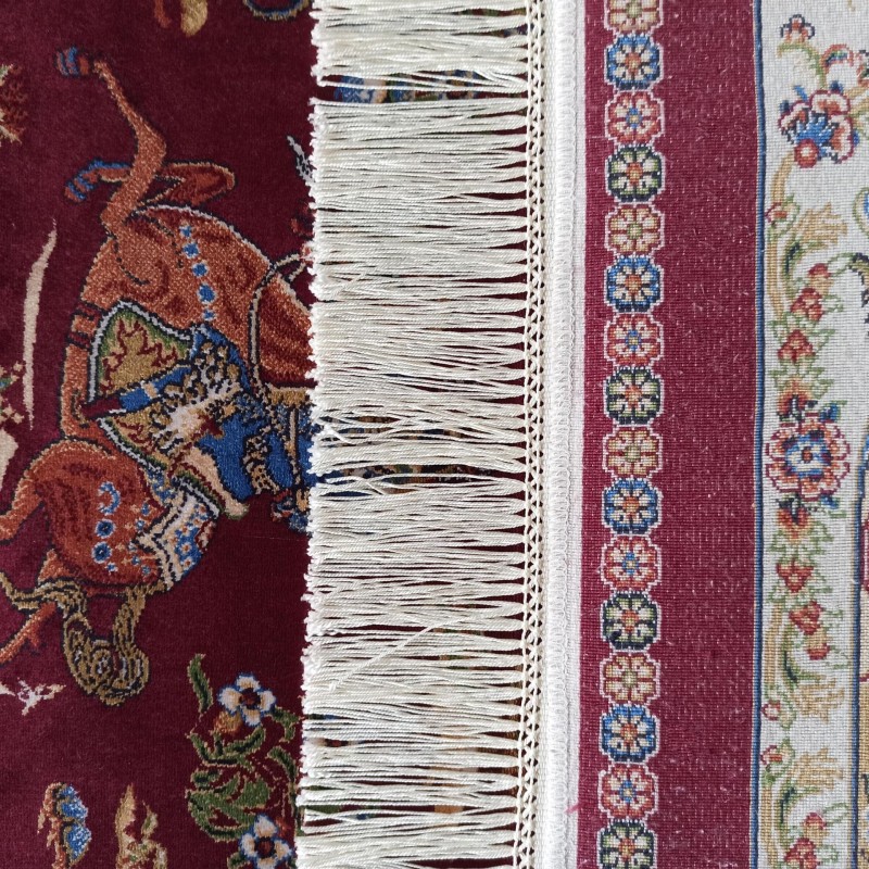 Dywan ekskluzywny QUM Silk 10 czerwony _dywanywitek_pl_4