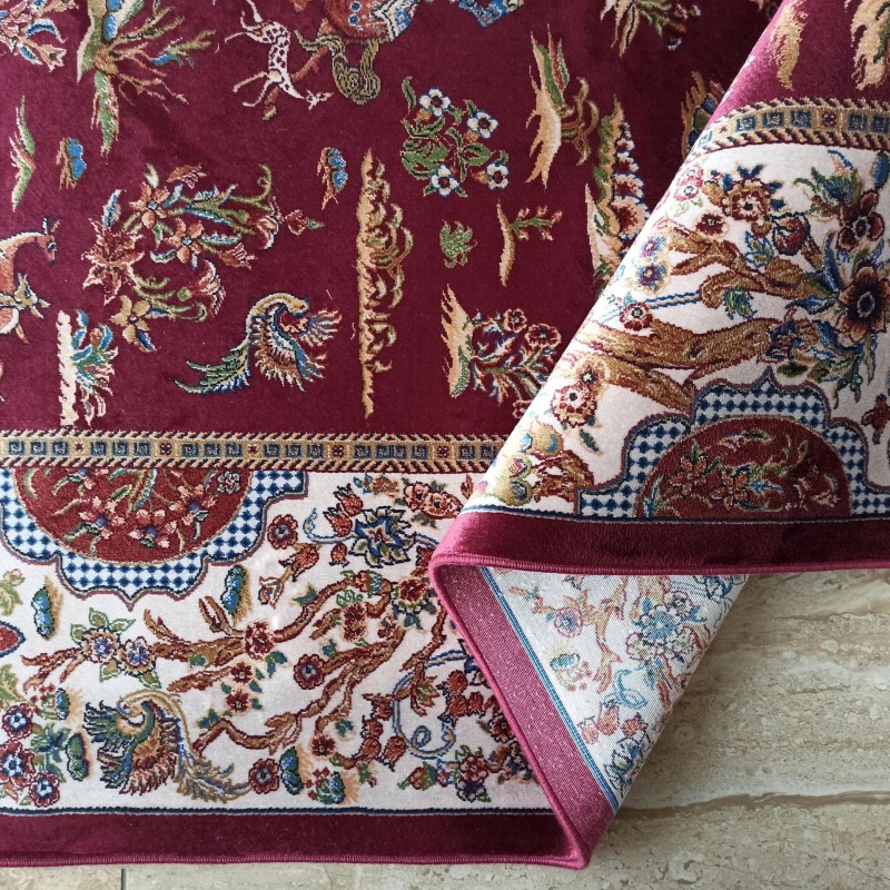 Dywan ekskluzywny QUM Silk 10 czerwony _dywanywitek_pl_5