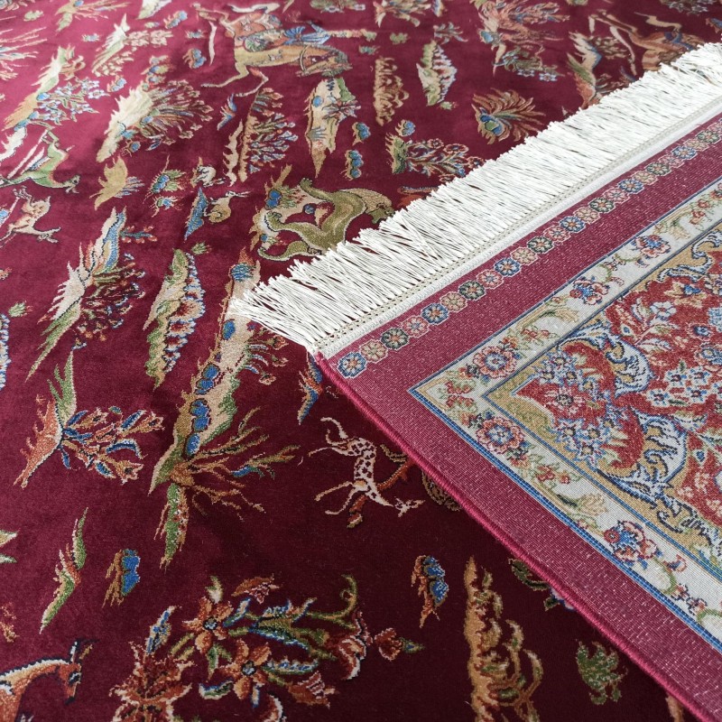 Dywan ekskluzywny QUM Silk 10 czerwony _dywanywitek_pl_6